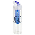 Arena 25 oz PET Eco-Polyclear™ Infuser Bottle with Flip-Up