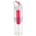 Arena 25 oz PET Eco-Polyclear™ Infuser Bottle with Flip-Up