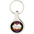 Apparier Round Keyring