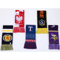 Warm Knitted Woven Scarf W/ Tassel
