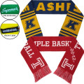 100% Acrylic Knitted Woven Scarf W/ Tassel