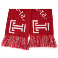 100% Acrylic Knitted Woven Scarf W/ Tassel