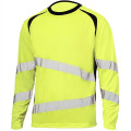 Class 3 Hi Viz Segmented Tape Safety T-Shirt