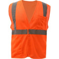 High Viz Reflective Mesh Safety Vest With Pocket
