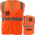 High Viz Reflective Mesh Safety Vest With Pocket
