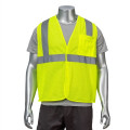 High Viz Reflective Mesh Safety Vest With Pocket