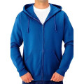 Men's Recycled Antibacterial Zipper Hoodie, Kangaroo Pocket