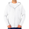 Men's Recycled Antibacterial Zipper Hoodie, Kangaroo Pocket