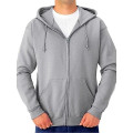 Men's Recycled Antibacterial Zipper Hoodie, Kangaroo Pocket