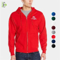 Men's Recycled Antibacterial Zipper Hoodie, Kangaroo Pocket