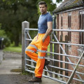 Class 3 High Vis Reflective Safety Hi Viz Workwear Joggers