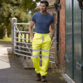Class 3 High Vis Reflective Safety Hi Viz Workwear Joggers