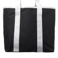 Large Polyester Shopping Tote Bag W/ Handles