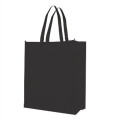 Attractive Laminate Patent Finish, Gusset Tote Bag (13x16x5)