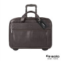 Solo NY® Walker Leather Rolling Case