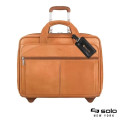 Solo New York Walker Leather Rolling Case