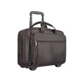 Solo New York Walker Leather Rolling Case