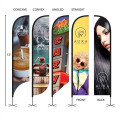 DisplaySplash 13' Double-Sided Custom Feather Flag