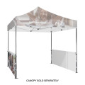 DisplaySplash 10' x 3' Single-Sided Tent Wall, 2pc Set