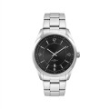 Men's Black Dial 42mm Metal Case Men's Black Dial 42mm Me...