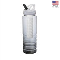 Malibu 26 oz. PET Bottle with Flip Spout & Infuser