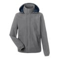 Nautica Men's Voyage Hooded Rain Jacket