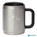 Manna™ 14 oz. Boulder Stainless Steel Camping Mug w/ Handle