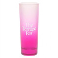 2 oz. Tall Shot Glasses - Colored & Frosted