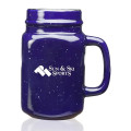 16 oz. Savannah Speckle Ceramic Mason Jars