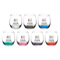11.5 oz. Mikonos Stemless Wine Glasses