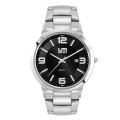 Men's Silver Stainless Steel Case Watch Men's Silver Stai...