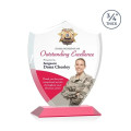 Scudo Shield VividPrint™ Award - Red