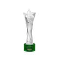 Arlington Star Award on Marvel Base - Green