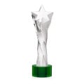 Arlington Star Award on Marvel Base - Green