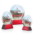 Templeton VividPrint™ Award on Base - Red