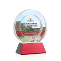 Templeton VividPrint™ Award on Base - Red