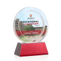 Templeton VividPrint™ Award on Base - Red