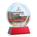 Templeton VividPrint™ Award on Base - Red