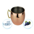 MOQ 50pcs 18oz Copper Coated Moscow Mule Mug