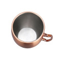 MOQ 50pcs 18oz Copper Coated Moscow Mule Mug