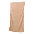27 1/2 x 55 1/8 Coral Fleece Solid Bath Towel