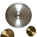 9" Round Double Layer 304 Stainless Steel Food Plates