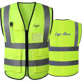 High Visibility Reflective Safety Vest With Multi Pockets