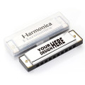 10 Holes Stainless Steel Harmonica