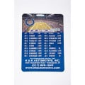 4"X6" Full Color NFL Schedule Magnets
