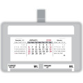 4.5" Car/Truck Visor Calendar With Clip