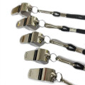 Metal Referee Whistle with Lanyard