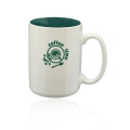15 oz. Glossy Two-Tone Personalized Ceramic Mug