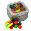 Tin with Window Lid and Runts
