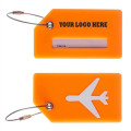 Silicone Luggage Tag with Name ID Card
